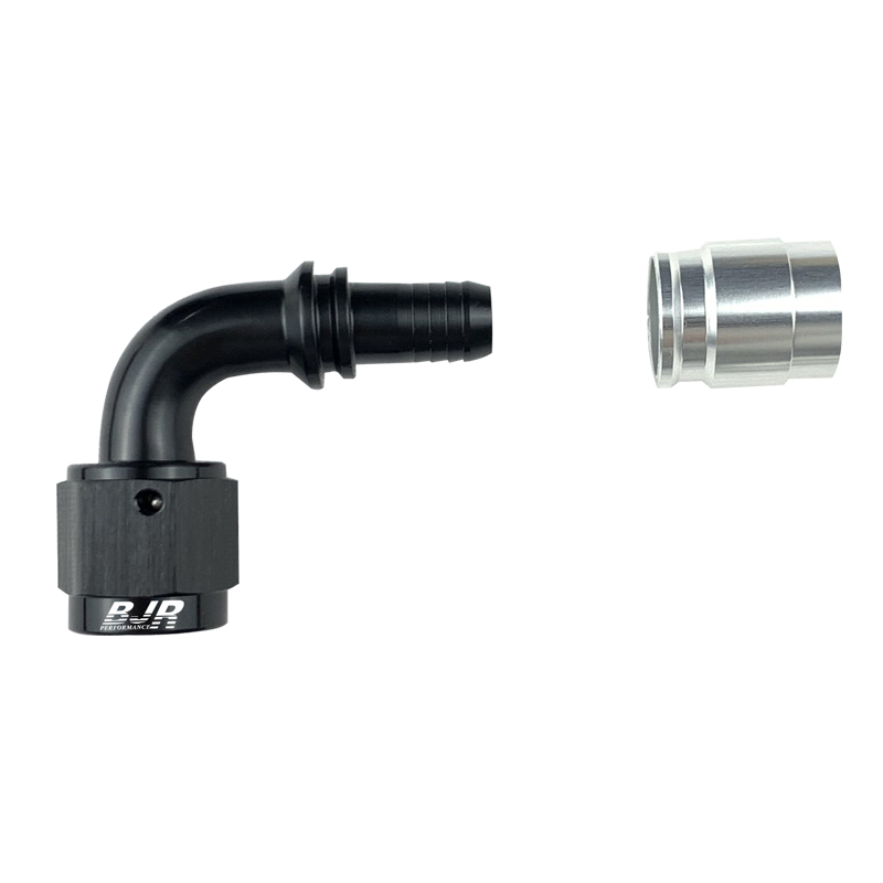 45 Degree Crimp Fittings for PTFE Hose