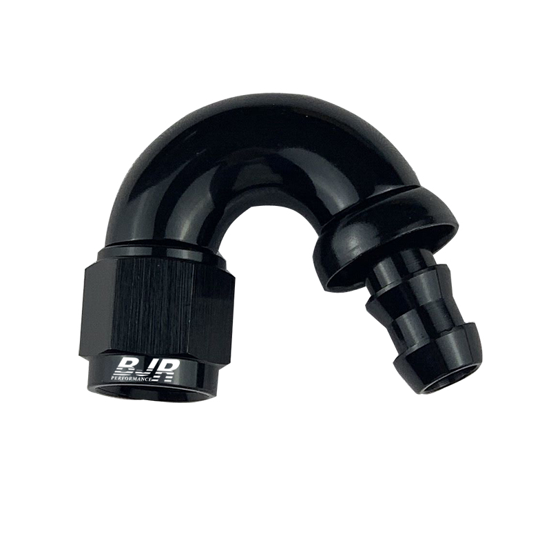 150° Full Flow Push Lock Hose End