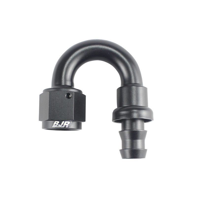 180° Push Lock Hose End