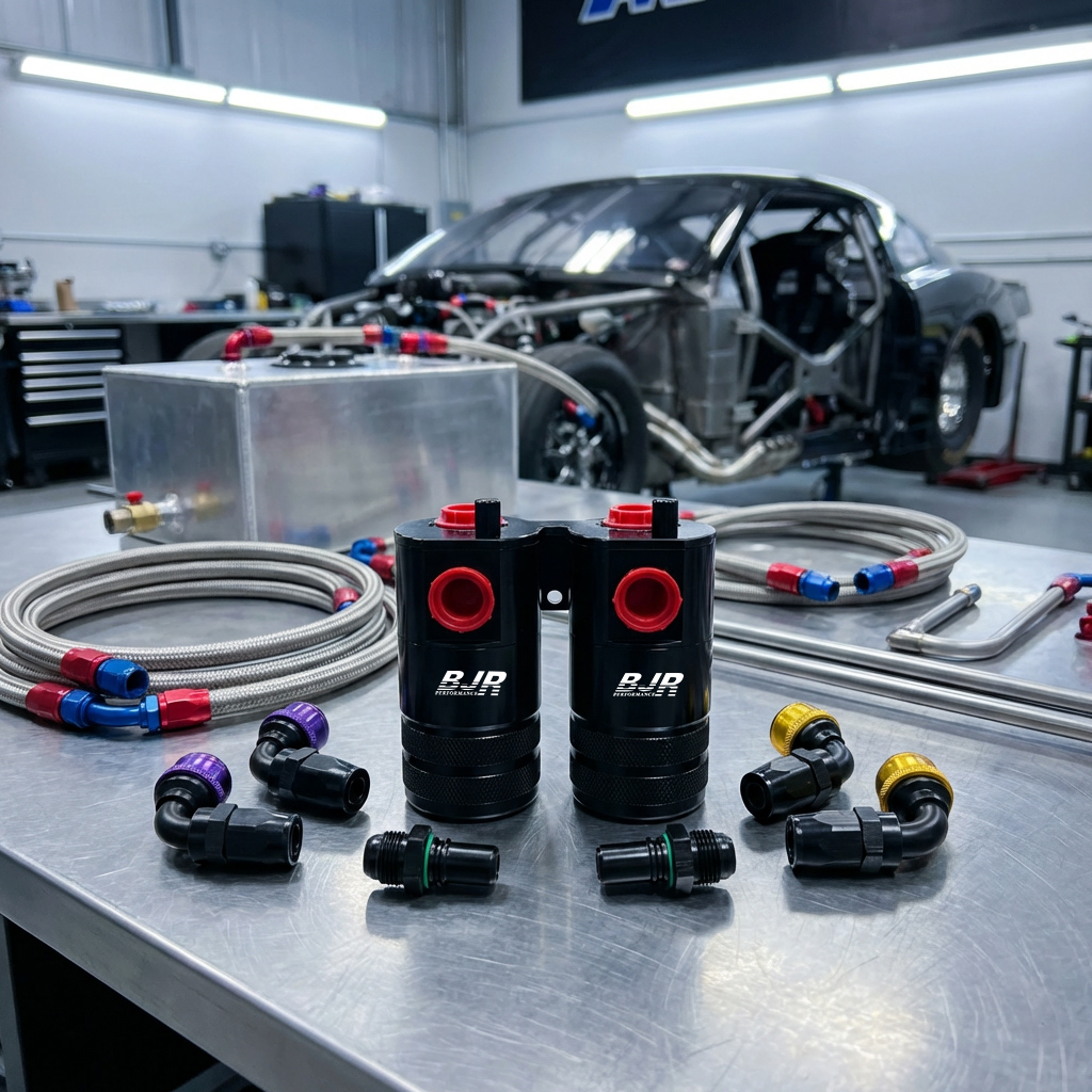 Fuel tank and quick release Fitting kit