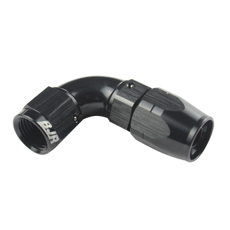 90° Full Flow Cutter Hose End