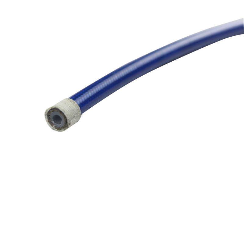 PTFE hose with PVC coat