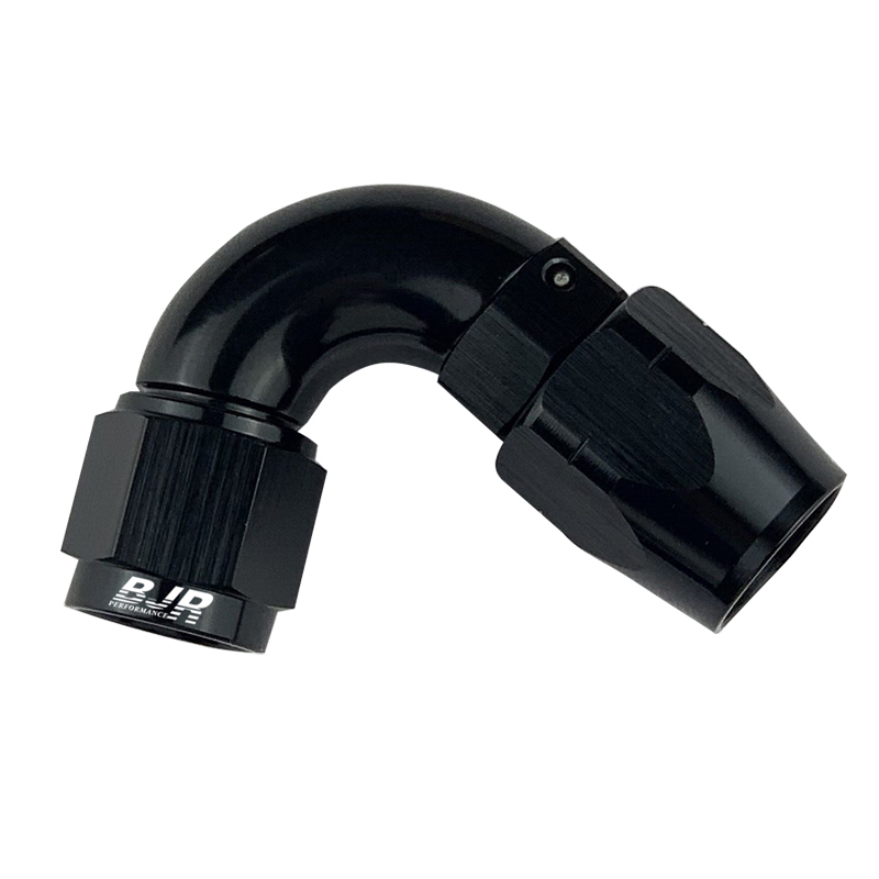 120°  Full Flow Cutter Hose End