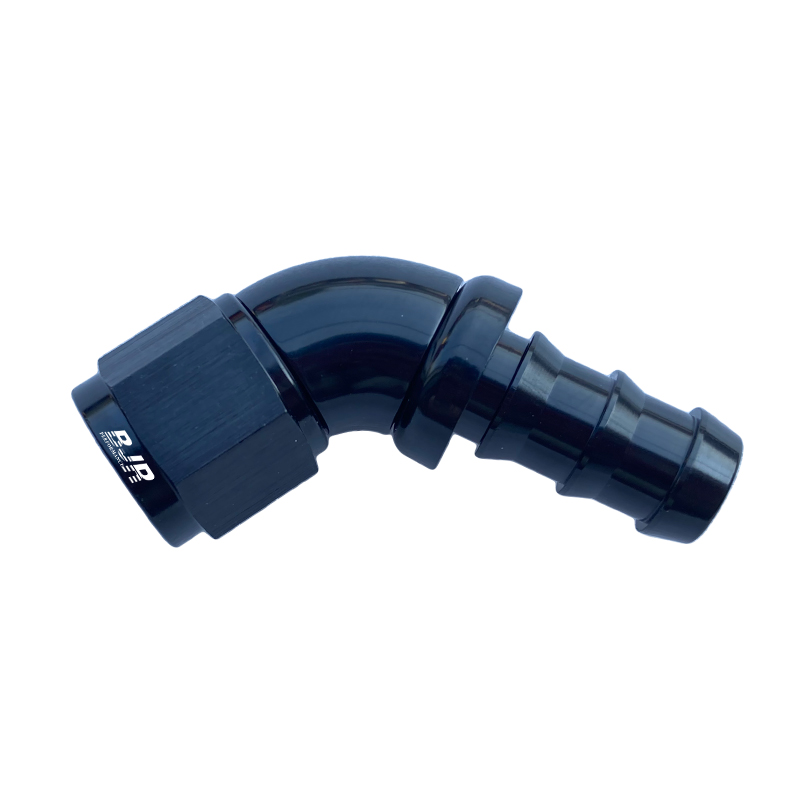 60° Full Flow Push Lock Hose End